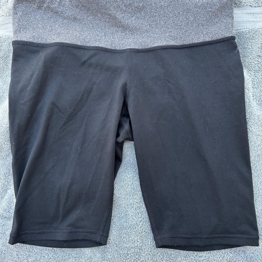 Black and Gray Athletic Shorts